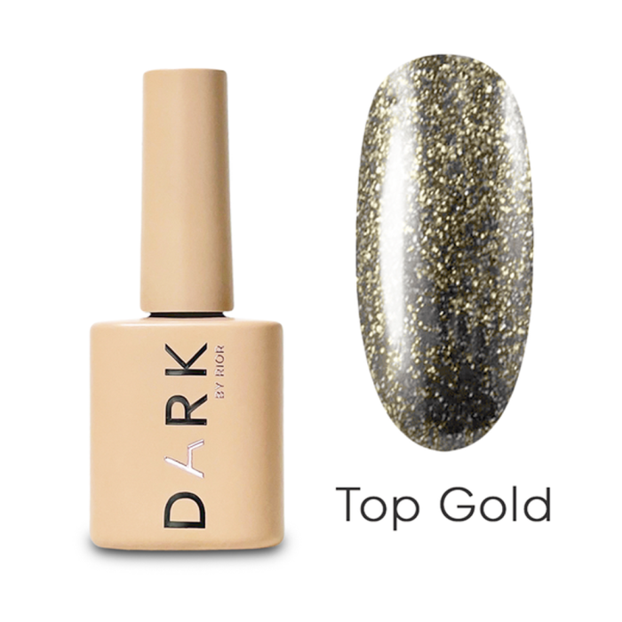 DARK Gold Top - прозорий топ із золотистими блискітками, 10 мл