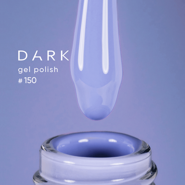 Гель-лак DARK Gel Polish №150, волошковий, 6 мл