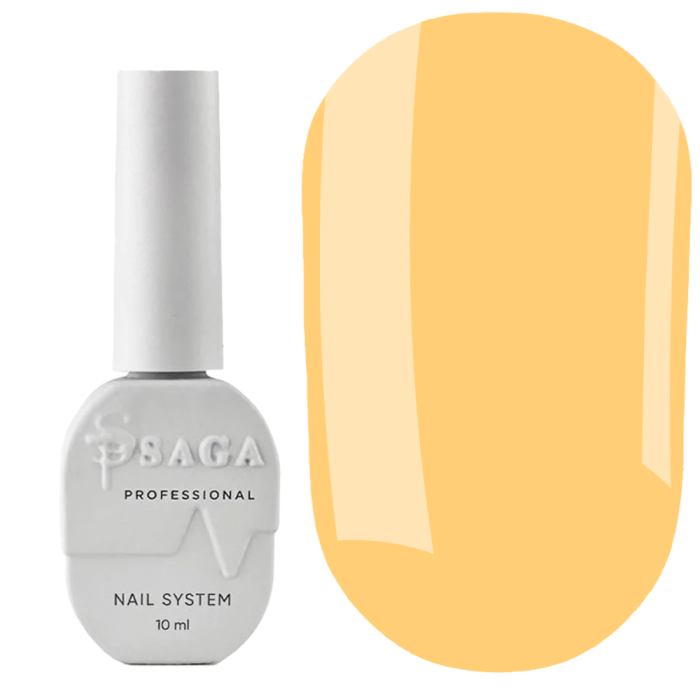 Гель-лак SAGA Professional Gel Polish Colorist №004, пастельно-оранжевий, 10 мл
