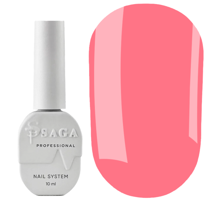 Гель-лак SAGA Professional Gel Polish Colorist №017, розовый фламинго, 10 мл