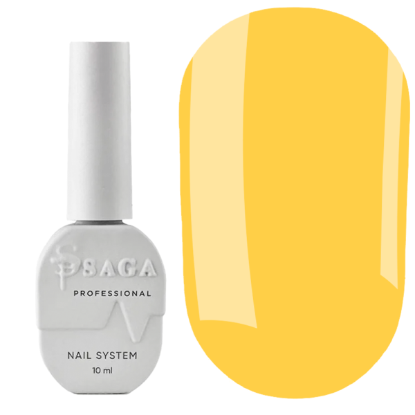 Гель-лак SAGA Professional Gel Polish Colorist №018, пастельний банан, 10 мл