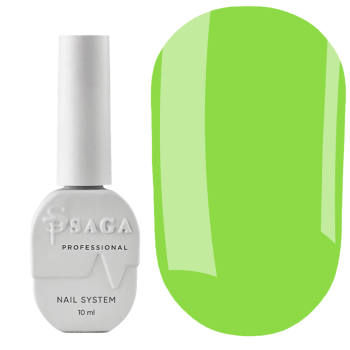 Гель-лак SAGA Professional Gel Polish Colorist №019, лаймовий, 10 мл