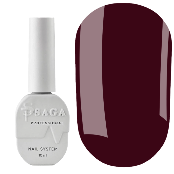 Гель-лак SAGA Professional Gel Polish Colorist №031, винно-сливовый, 10 мл