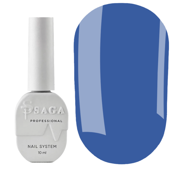 Гель-лак SAGA Professional Gel Polish Colorist №033, приглушений синій, 10 мл