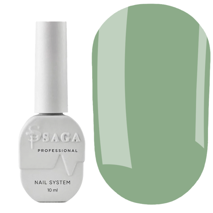 Гель-лак SAGA Professional Gel Polish Colorist №035, пастельний хакі, 10 мл