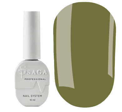 Гель-лак SAGA Professional Gel Polish Colorist №038, оливковий, 10 мл