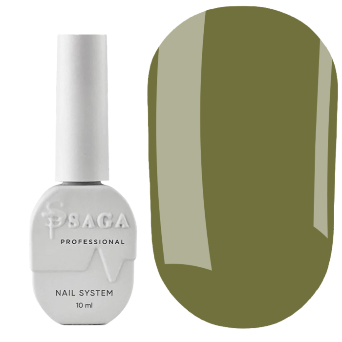 Гель-лак SAGA Professional Gel Polish Colorist №038, оливковый, 10 мл
