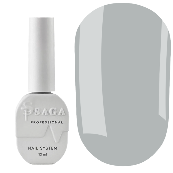 Гель-лак SAGA Professional Gel Polish Colorist №040, серый, 10 мл