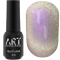 Гель-лак котяче око ART Aurora Cat Eye №AC002, рожево-золотий, 6 мл