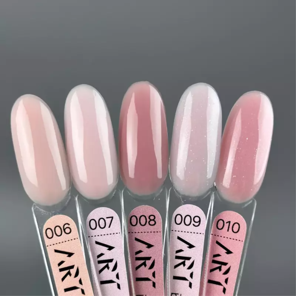 Гель для наращивания ART QUICK Builder Gel №008, бежевый теплый, 30 мл
