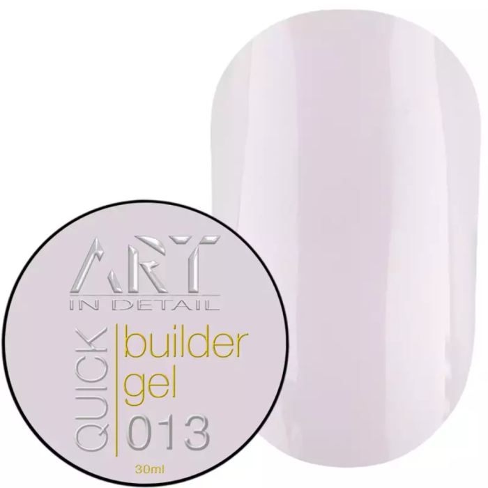 Гель для нарощування ART QUICK Builder Gel №013, молочно-рожевий, 30 мл