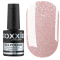 Жидкий полигель OXXI Professional Liquid Poly Gel №25, бежево-розовый с серебристым блеском, 15 мл