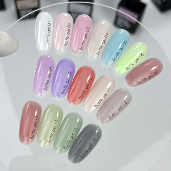 NAILSOFTHEDAY Bottle Gel №09 - сверхпрочный гель, лавандовый, 10 мл