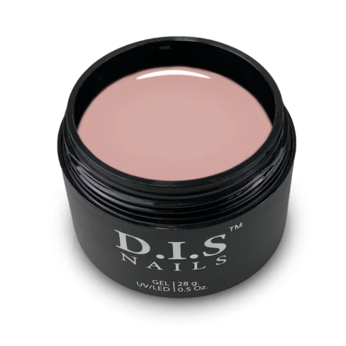 DIS Nails Hard Pastel - конструюючий гель, пастельно-бежевий, 28 г
