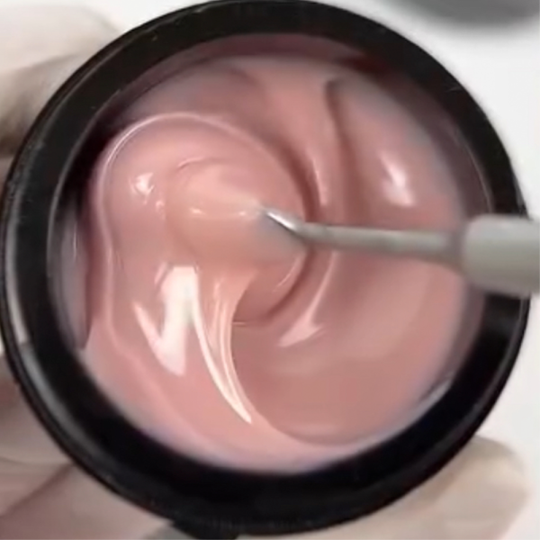 DIS Nails Hard Pastel - конструюючий гель, пастельно-бежевий, 28 г