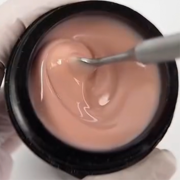 DIS Nails Hard Tan - конструюючий гель, бежево-персиковий, 28 г