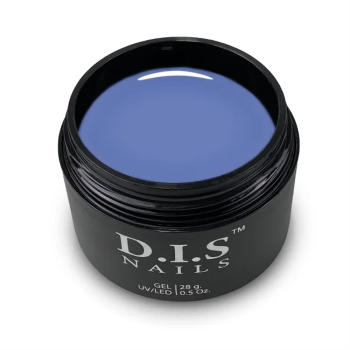 DIS Nails Hard Ultra Blue - конструирующий гель, голубой, 28 г