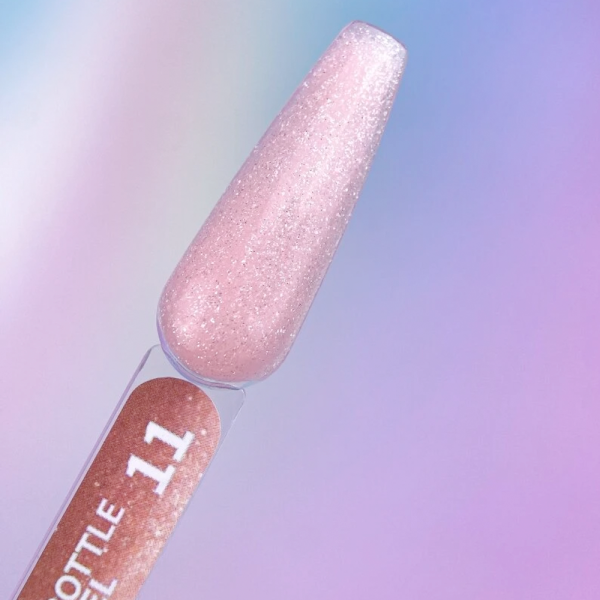You Are Cute Bottle Gel №11 - жидкий гель, персиково-розовый, 5 мл