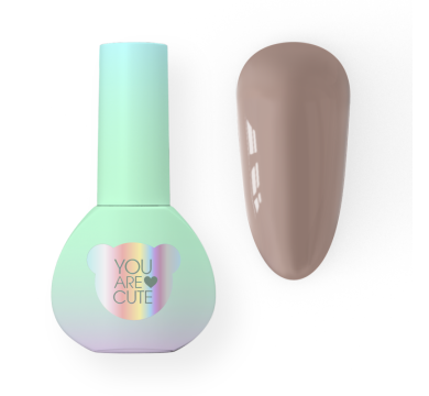 Гель-лак You Are Cute Color №011, молочний шоколад, 5 мл