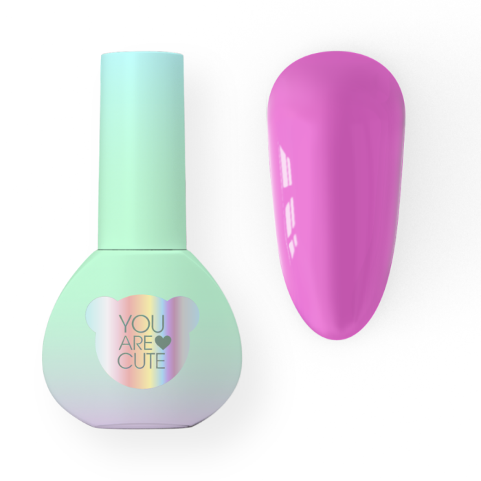 Гель-лак You Are Cute Color №015, полунично-рожевий, 5 мл