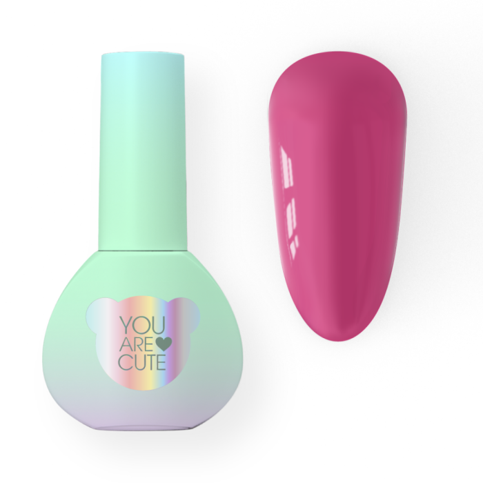 Гель-лак You Are Cute Color №017, малиново-рожевий, 5 мл