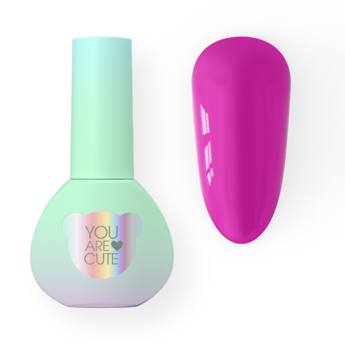 Гель-лак You Are Cute Color №020, ягідно-малиновий, 5 мл