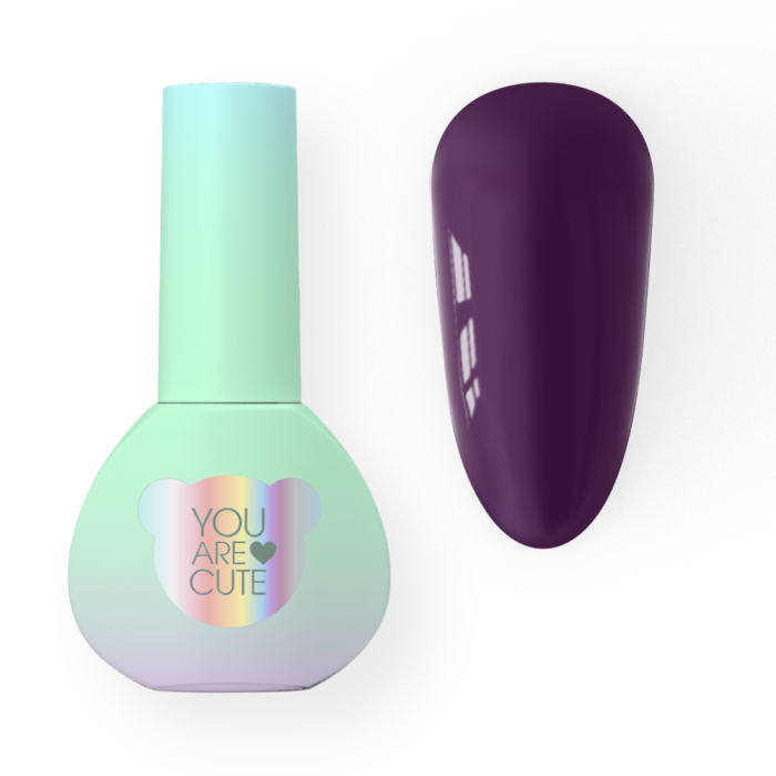 Гель-лак You Are Cute Color №035, темная слива, 5 мл