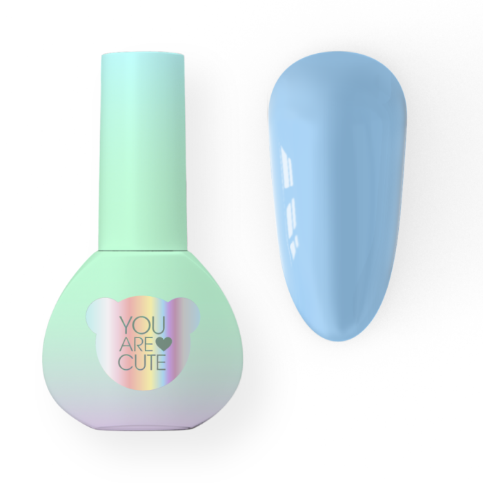 Гель-лак You Are Cute Color №061, блакитний, 5 мл