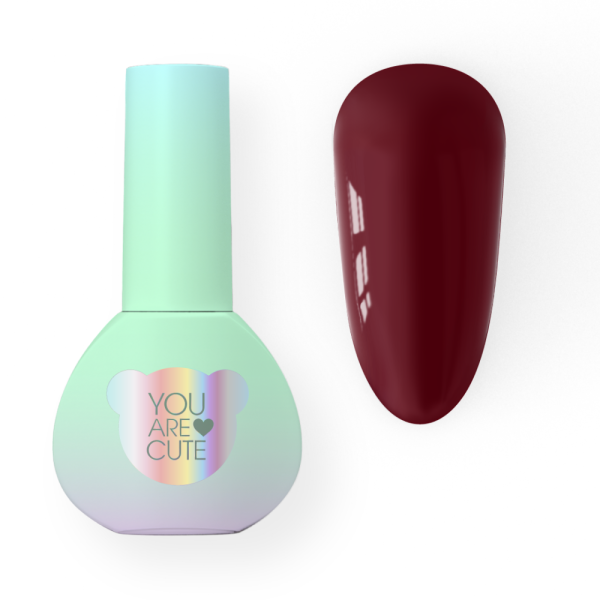 Гель-лак You Are Cute Color №084, червоне дерево, 5 мл