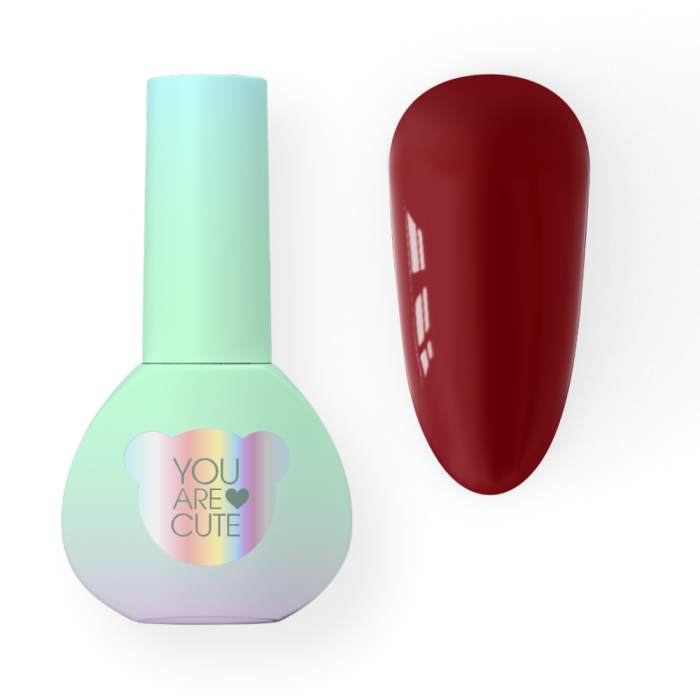 Гель-лак You Are Cute Color №085, класичний червоний, 5 мл