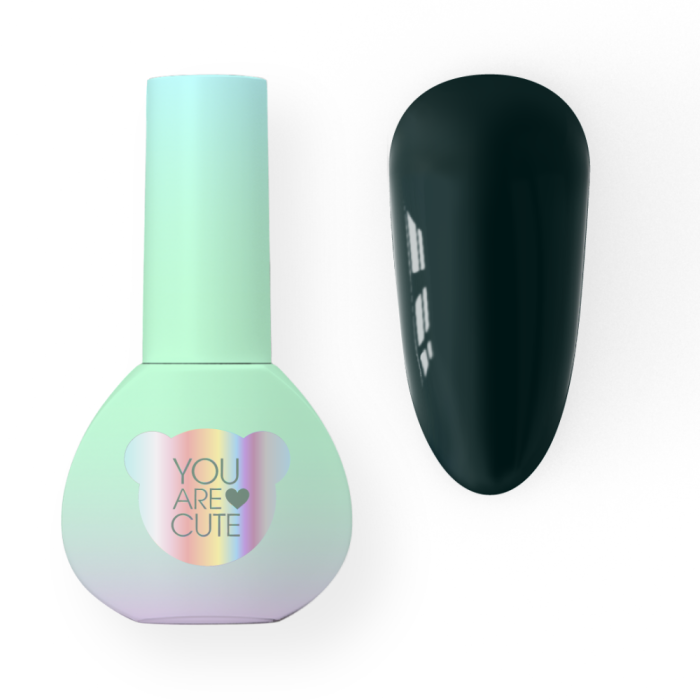 Гель-лак You Are Cute Color №099, темный изумруд, 5 мл