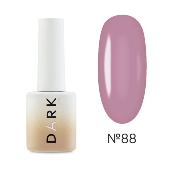 Гель-лак DARK Gel Polish №088, пыльно-розовый, 6 мл