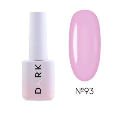 Гель-лак DARK Gel Polish №093, пастельно-рожевий, 6 мл