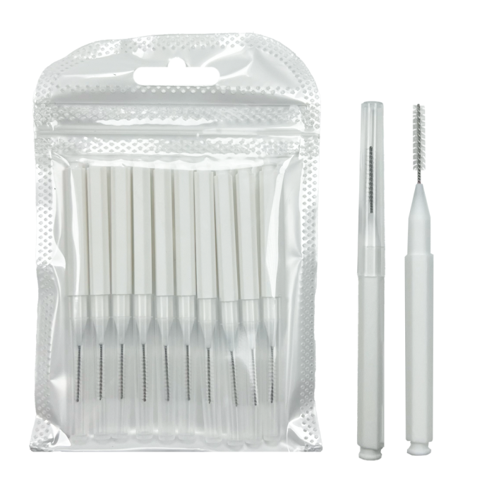 Щіточки Baby Brush у пакеті, 10 шт, білі