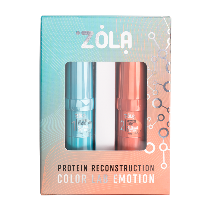 Набір для ламінування брів та вій ZOLA Color Lab Brow&Lash Protein Reconstruction System