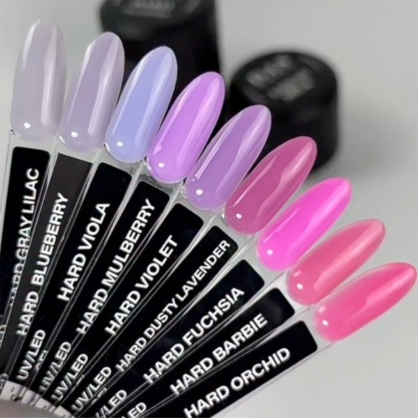 DIS Nails Hard Mulberry - конструюючий гель, ліловий, 28 г