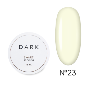 DARK Smart Builder Gel 23 - конструюючий гель, топлене молоко, 15 мл