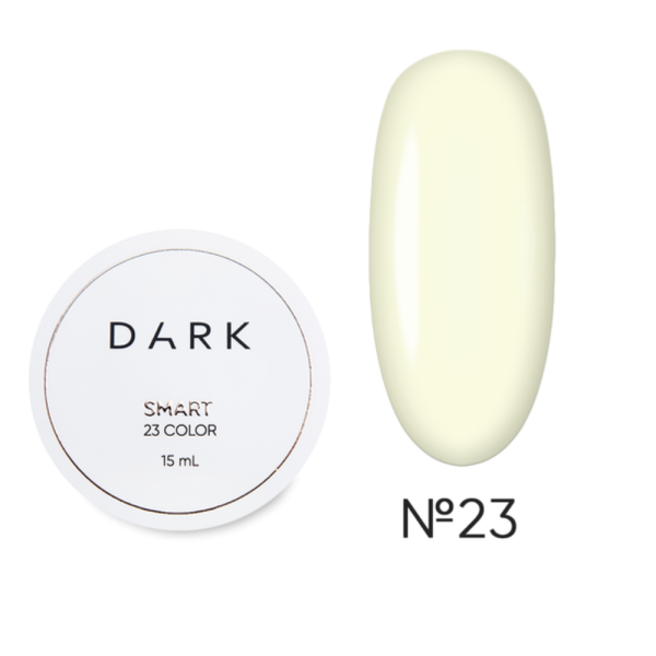 DARK Smart Builder Gel 23 - конструюючий гель, топлене молоко, 15 мл