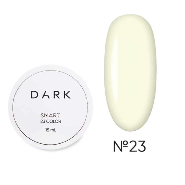 DARK Smart Builder Gel 23 - конструюючий гель, топлене молоко, 15 мл