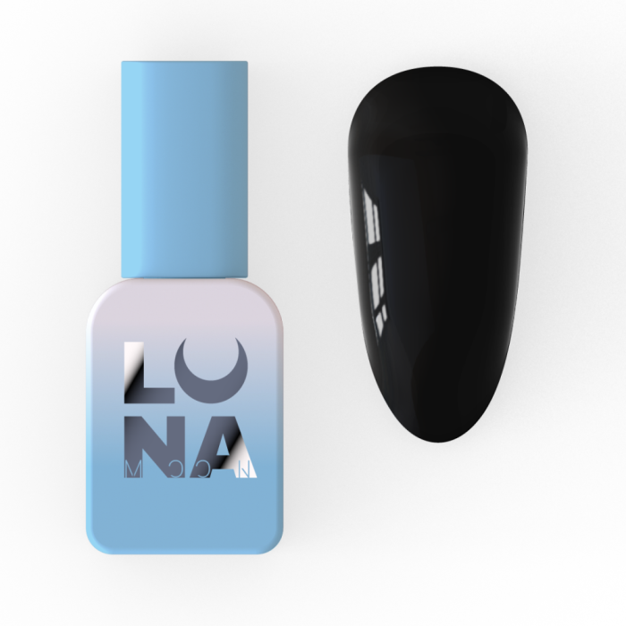 Гель-лак LUNA Color №001, чорний, 8 мл