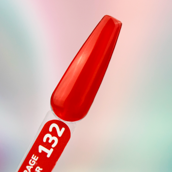 Гель-лак витражный You Are Cute Color №132, ярко-красный, 5 мл