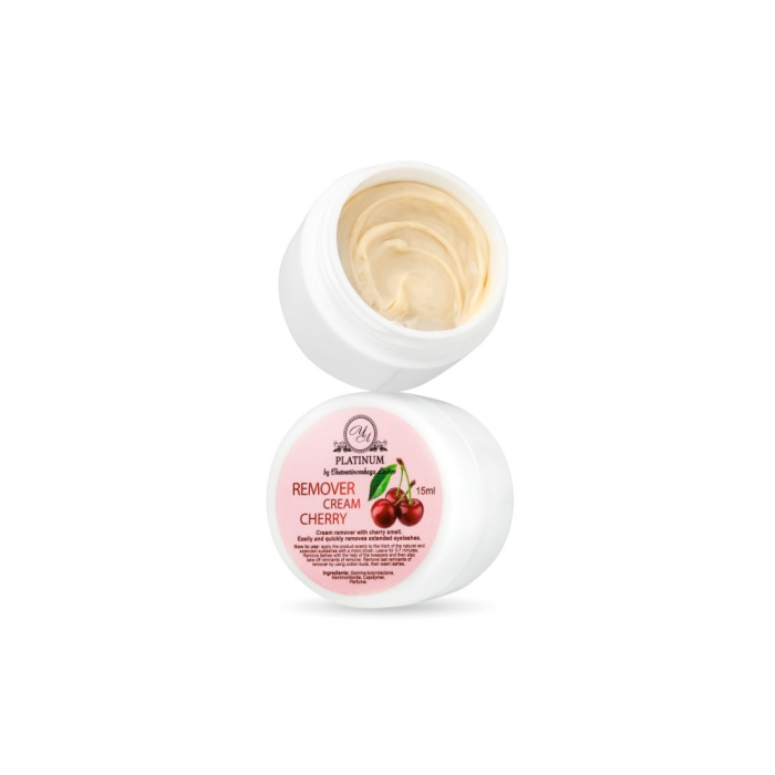 Platinum Cream Remover - кремовий ремувер для зняття вій Platinum, вишня, 15 мл