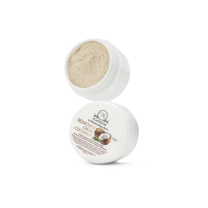 Platinum Cream Remover - кремовый ремувер для снятия ресниц, кокос, 15 мл