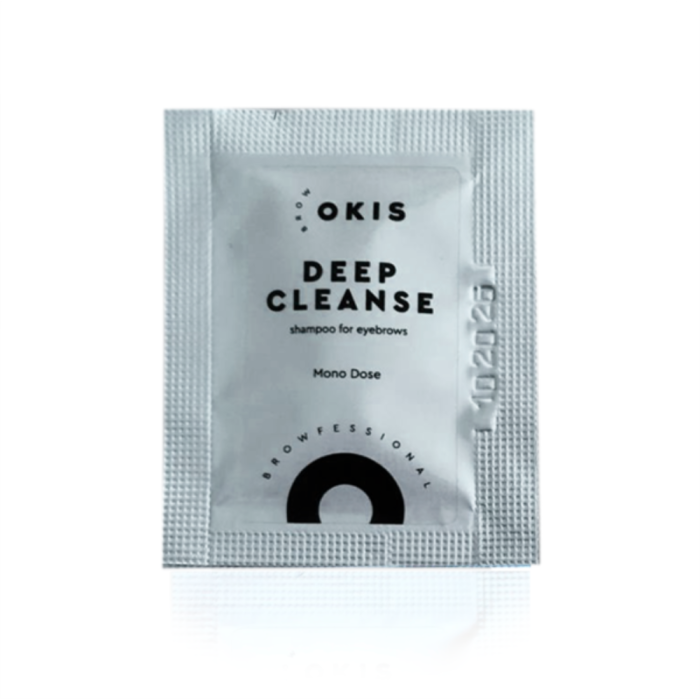 Okis Brow Deep Cleanse Shampoo - сульфатный шампунь для глубокого очищения, в саше, 3 мл (до12.2026)