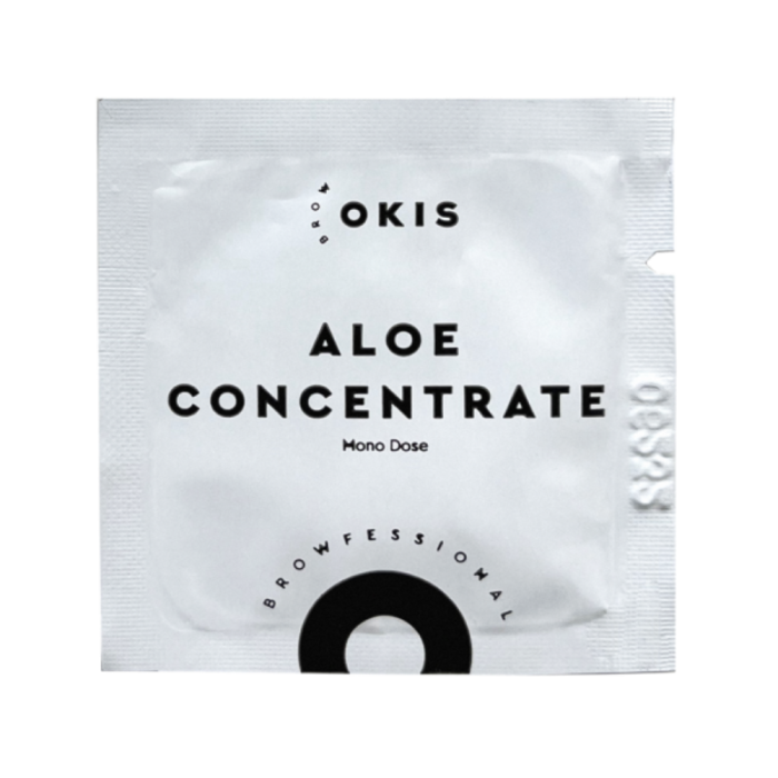Okis Brow Aloe Concentrate - концентрат алоэ для глубокого увлажнения бровей и ресниц, в саше, 1 мл