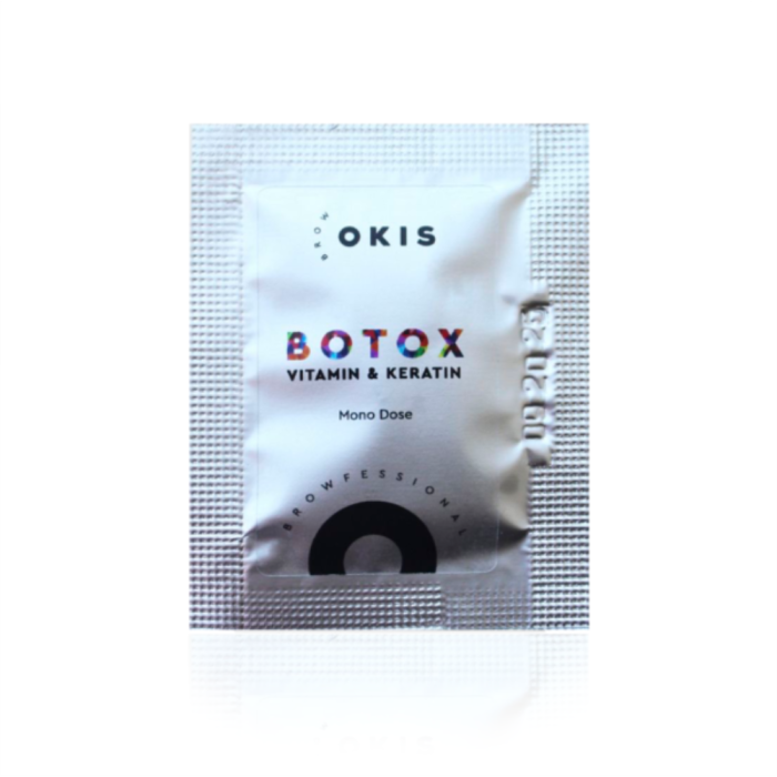 Okis Brow Botox Vitamin & Keratin - ботокс для брів та вій, в саше, 3 мл
