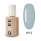 База камуфлирующая DARK Pro Base Shine №18, мятная с розовыми блестками, 15 мл