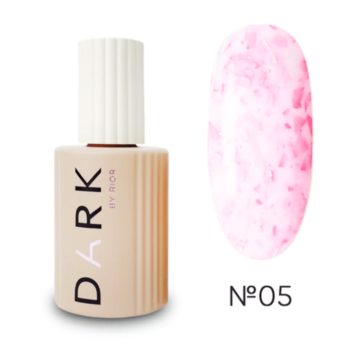 База камуфлююча DARK Pro Base Potal №05, молочна з рожевою поталлю, 15 мл