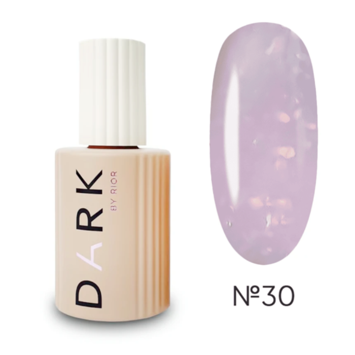 База камуфлирующая DARK Pro Base Potal №30, лиловая с поталью, 15 мл