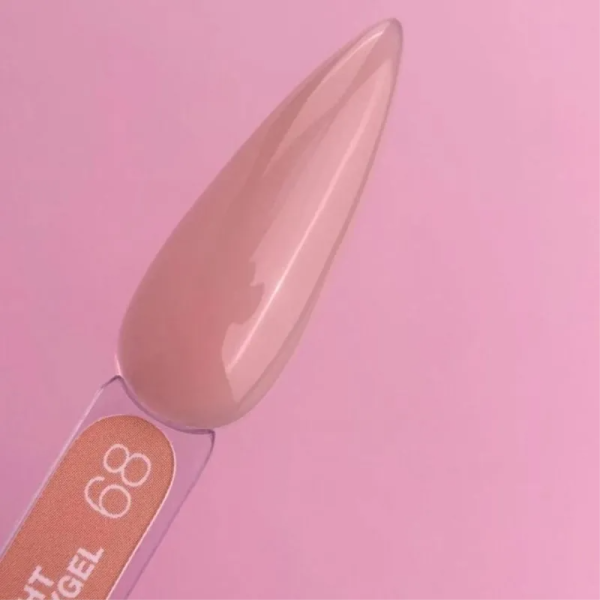 Рідкий акрил-гель LUNA Light Acrygel №68, бежево-рожевий, 13 мл